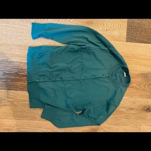 Jcrew Teal Cardigan